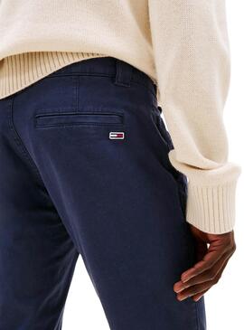 Pantalón Tommy Jeans Scanton marino para hombre 