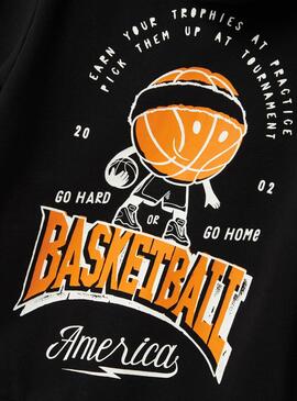 Sudadera Name It Bertillo negro para niño