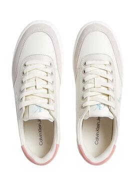Zapatillas Calvin Klein Jeans Classic Cupsole blanco para mujer 