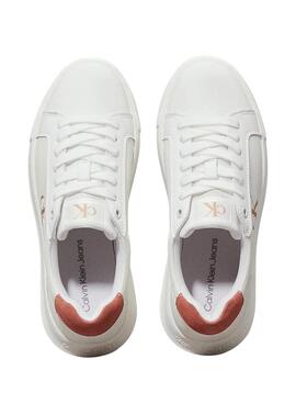Zapatillas Calvin Klein Jeans Chunky Cupsole  blanco para mujer 