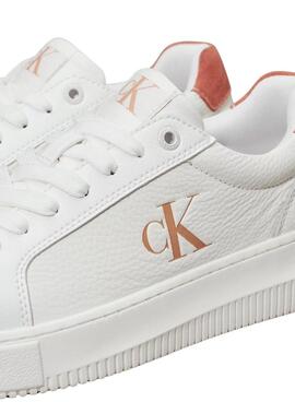 Zapatillas Calvin Klein Jeans Chunky Cupsole  blanco para mujer 
