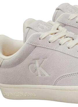 Zapatillas Calvin Klein Jeans Classic Cupsole gris para mujer 
