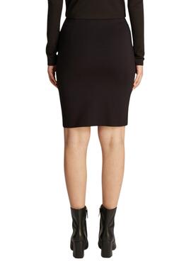 Falda Calvin Klein Jeans Milano Logo  negro para mujer 