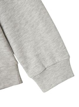 Sudadera Name It Bukak gris para niña