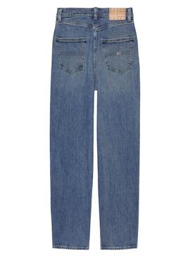 Pantalones Tommy Jeans  Layla azul para mujer  
