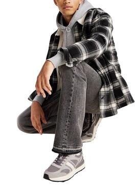 Zapatillas Tommy Jeans Technical  gris para hombre 