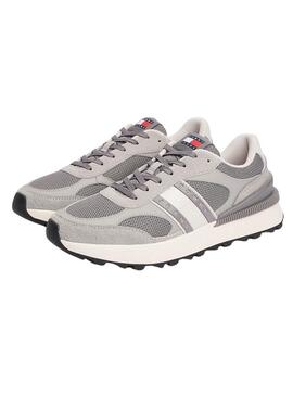 Zapatillas Tommy Jeans Technical  gris para hombre 
