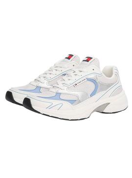 Zapatillas Tommy Jeans The Coney azul para mujer 