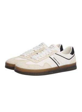 Zapatillas Tommy Jeans Greenwich blanco para hombre 