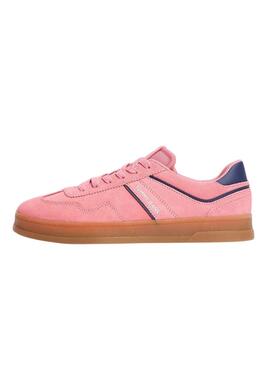 Zapatillas Tommy Jeans Greenwich rosa para mujer 