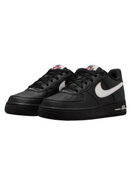 Zapatillas Nike Air Force 1 GS negro para niño y niña