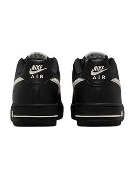 Zapatillas Nike Air Force 1 GS negro para niño y niña