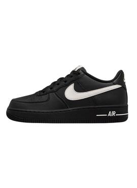 Zapatillas Nike Air Force 1 GS negro para niño y niña
