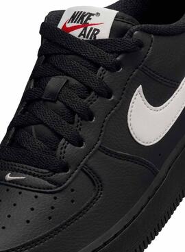 Zapatillas Nike Air Force 1 GS negro para niño y niña