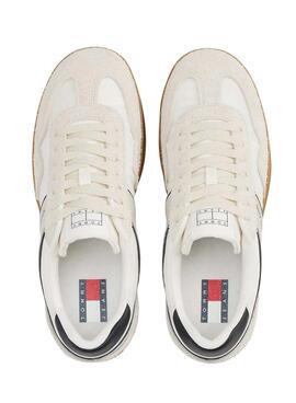 Zapatillas Tommy Jeans The Greenwich Mix beige para hombre