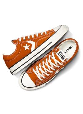 Zapatillas Converse Star Player 76 mostaza para hombre