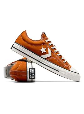 Zapatillas Converse Star Player 76 mostaza para hombre
