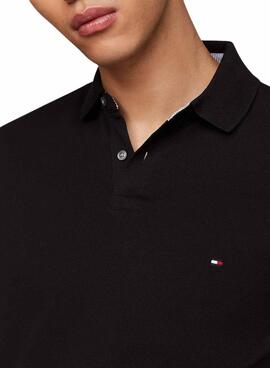 Polo Tommy Hilfiger 1985 negro para hombre