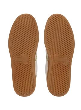 Zapatillas Tommy Jeans The Greenwich Flap en color blanco para mujer 