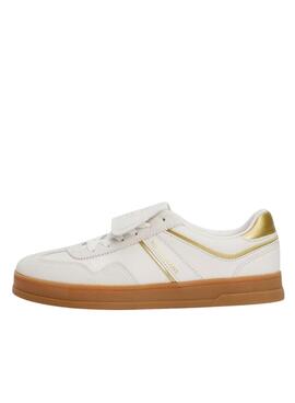 Zapatillas Tommy Jeans The Greenwich Flap en color blanco para mujer 
