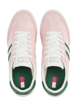 Zapatillas Tommy Jeans  Retro Runner rosa para mujer 