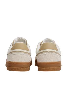 Zapatillas Tommy Jeans The Greenwich beige para mujer 