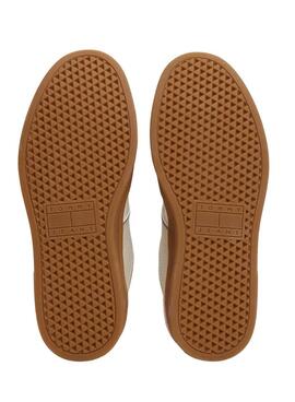 Zapatillas Tommy Jeans The Greenwich beige para mujer 
