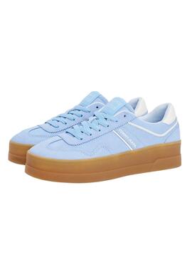 Zapatillas Tommy Jeans The   Greenwich Platform azul para mujer