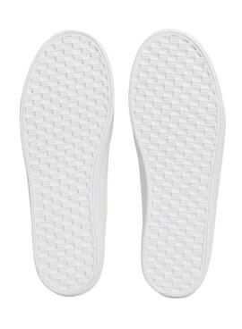 Zapatillas Tommy  Hilfiger Vulc Textile   blanco para mujer 