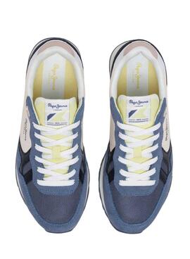 Zapatillas Pepe Jeans Brit Camp azul para mujer 