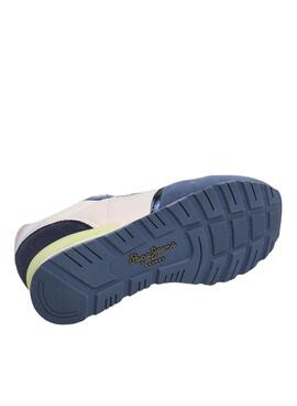 Zapatillas Pepe Jeans Brit Camp azul para mujer 