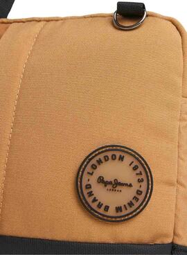 Bolso Pepe Jeans Keene Core marrón para hombre