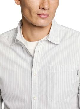 Camisa Pepe Jeans Adison  blanco para hombre 