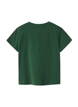 Camiseta Name It Brett verde para niño