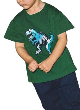 Camiseta Name It Brett verde para niño