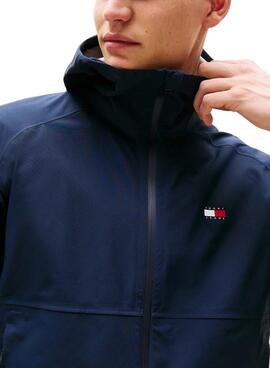 Cortavientos  Tommy Jeans Tech  azul para hombre 