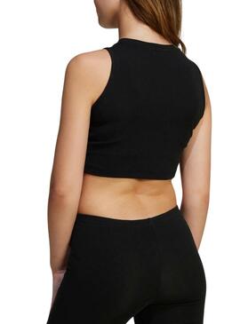 Top Adidas negro para niña