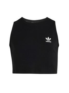 Top Adidas negro para niña