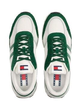 Zapatillas Tommy Jeans Technical  verde para hombre 
