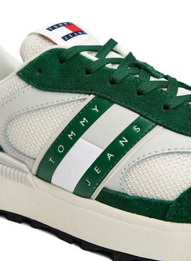 Zapatillas Tommy Jeans Technical  verde para hombre 