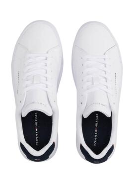 Zapatillas Tommy Jeans Court en blanco para hombre 
