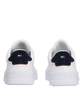 Zapatillas Tommy Jeans Court en blanco para hombre 