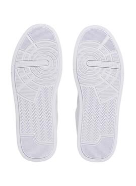 Zapatillas Tommy Jeans Court en blanco para hombre 