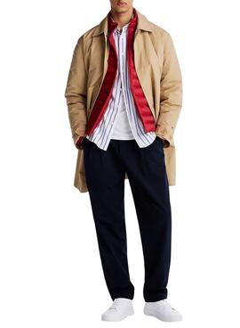 Zapatillas Tommy Jeans Court en blanco para hombre 