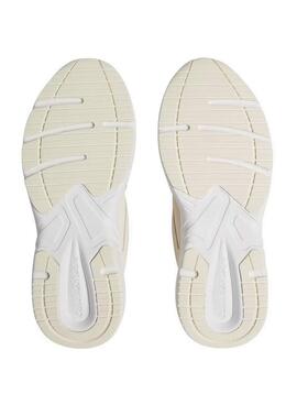 Zapatillas Calvin Klein Jeans Retro Tennis Low  beige para mujer 