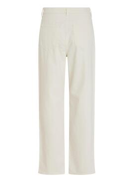 Pantalón Vaqueri Vila Kelly blanco para mujer