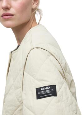 Chaqueta Ecoalf  Mayen beige para mujer  