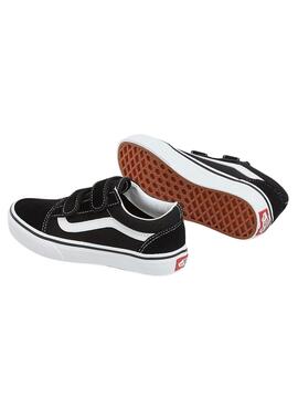 Zapatillas Vans UY Old Skool Blanco y negro Kids