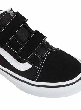 Zapatillas Vans UY Old Skool Blanco y negro Kids