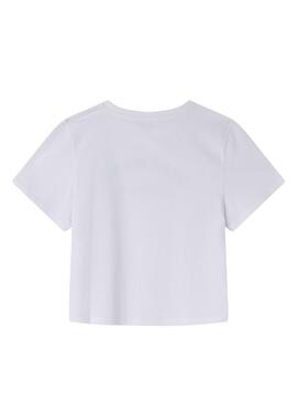 Camiseta Pepe Jeans Zoe blanco para niña